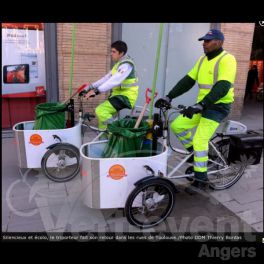 Triporteur biporteur Triporteur Nihola Propreté Urbaine Triporteur biporteur Triporteur Nihola Propreté Urbaine